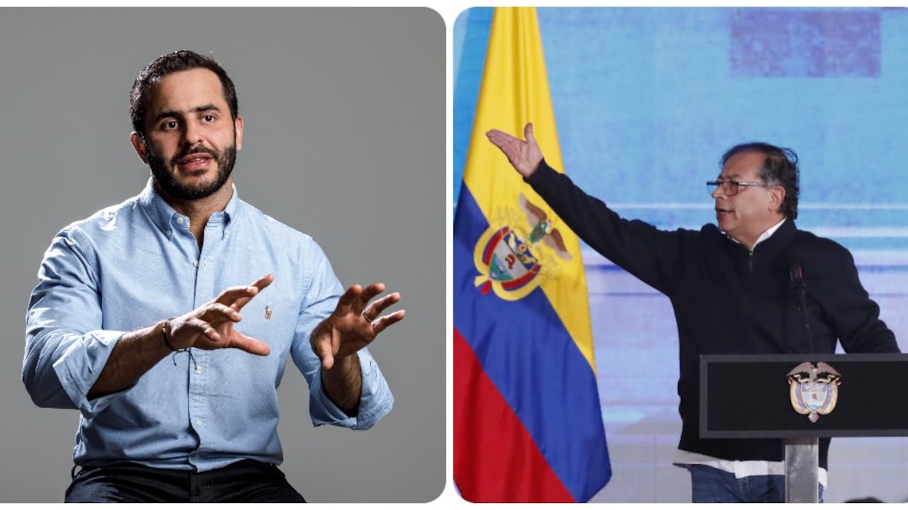 Erasmo Zuleta y Gustavo Petro.