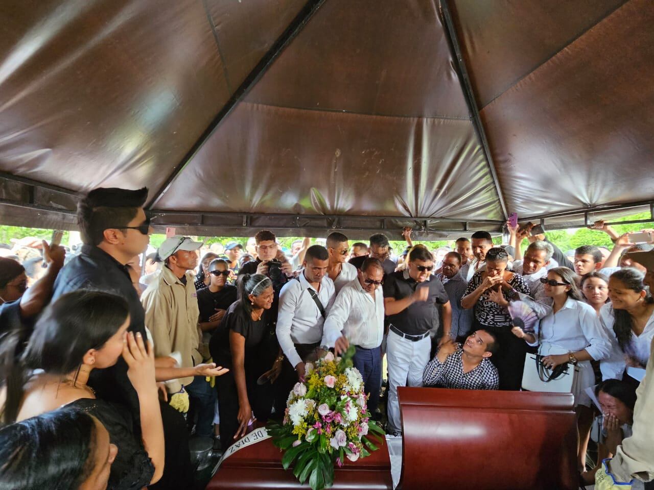 Así fue el sepelio de Jorge Bolaño en Cúcuta