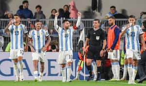 Messi liderando a Argentina en las eliminatorias sudamericanas