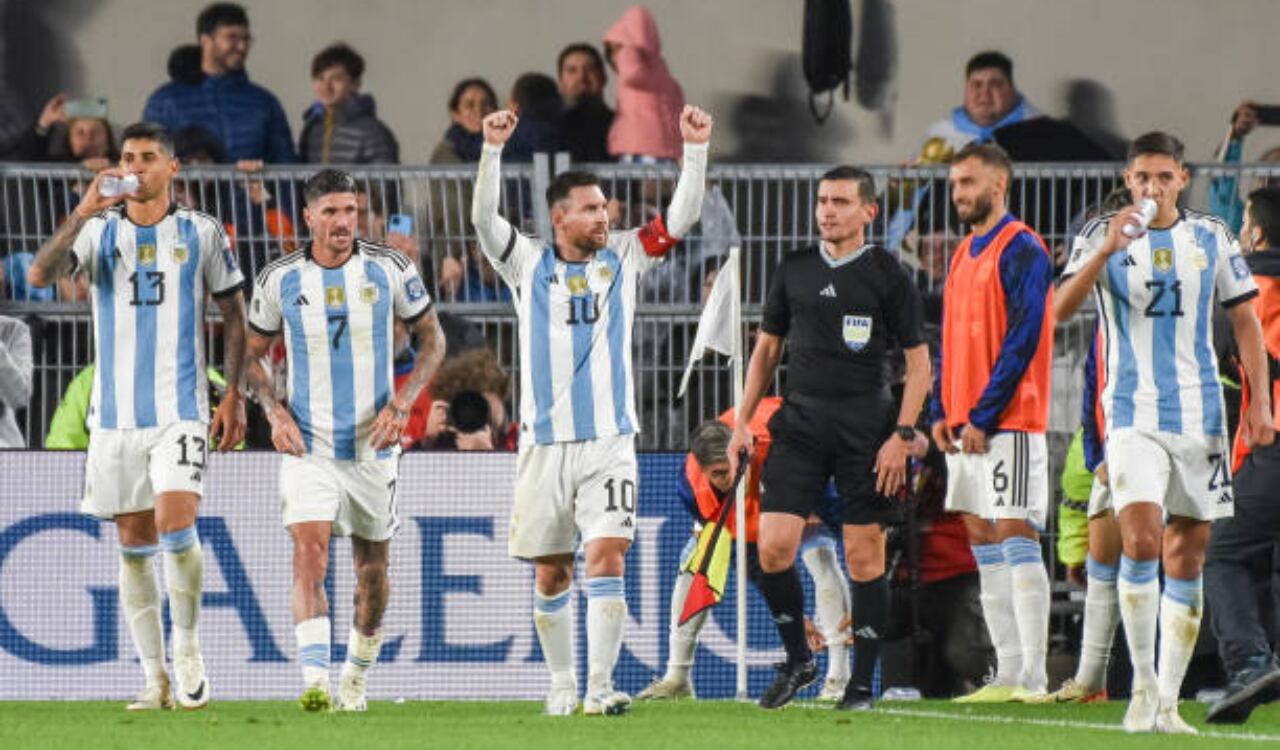 Messi liderando a Argentina en las eliminatorias sudamericanas