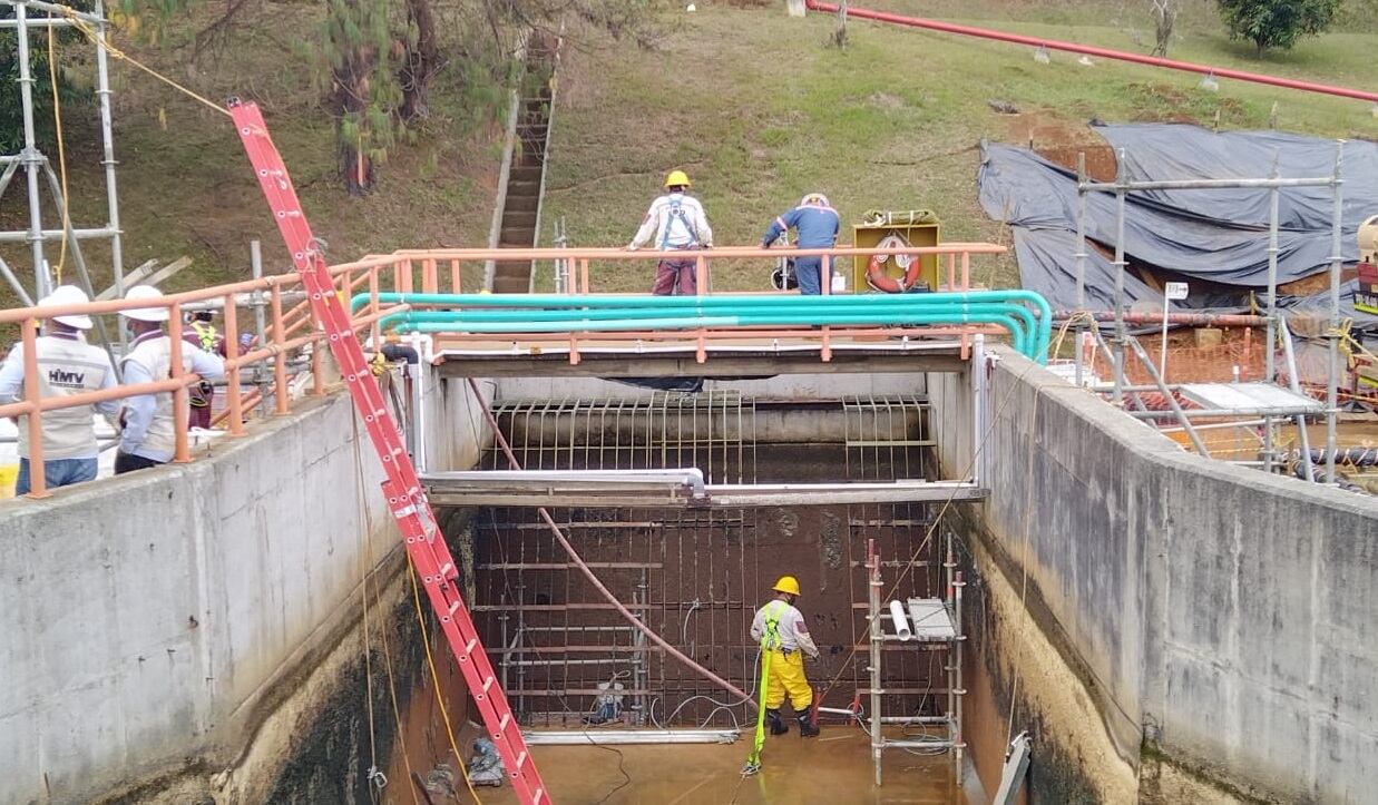 EPM recomendó a los usuarios hacer uso moderado del agua para permitir que el sistema se estabilice. Foto: EPM