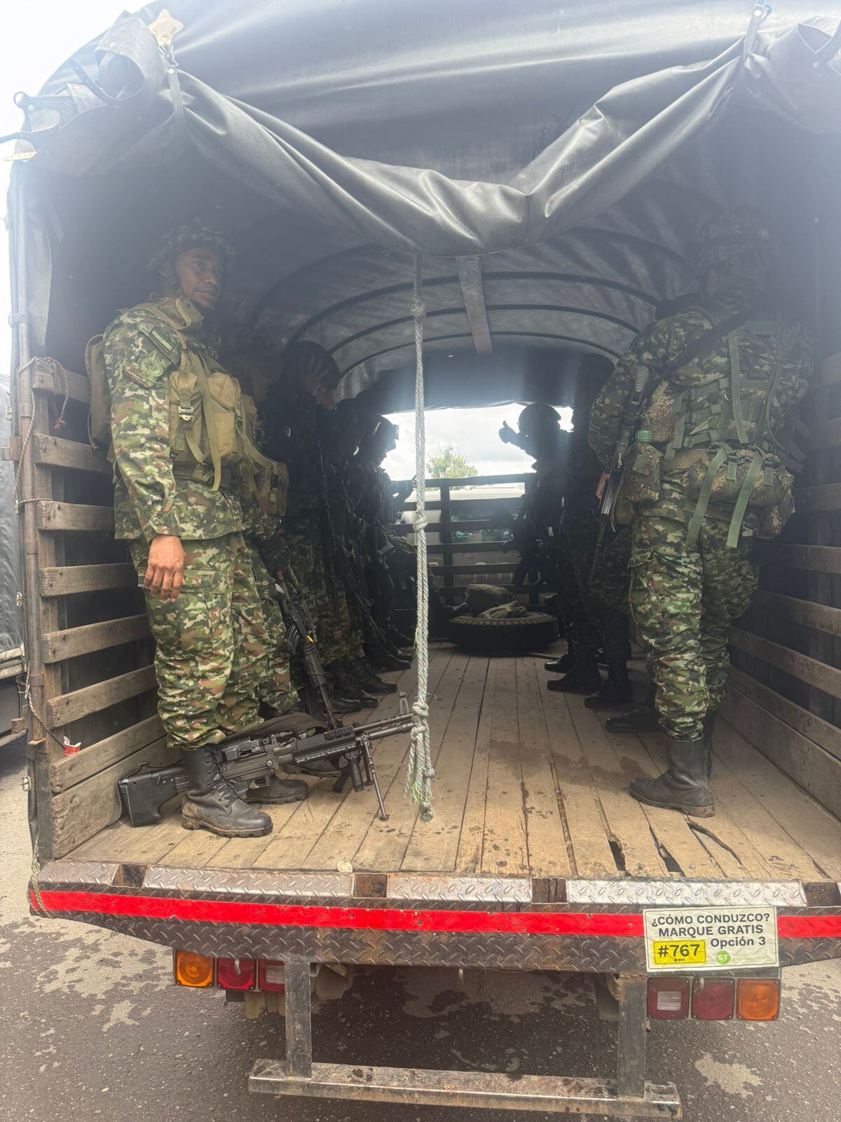 Soldados liberados Cauca