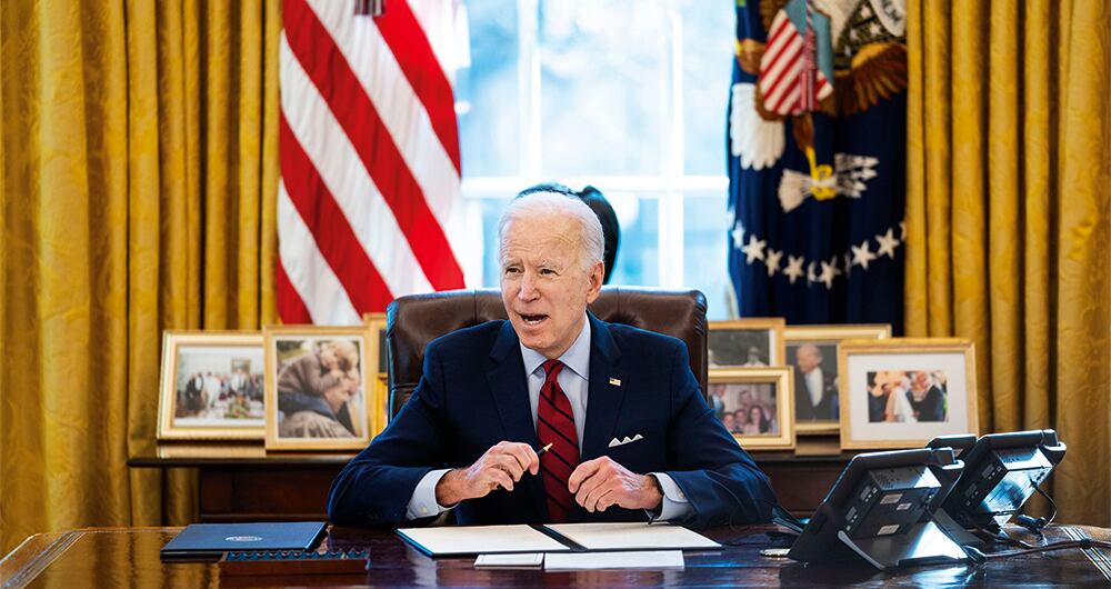 Joe Biden, presidente de Estados Unidos 