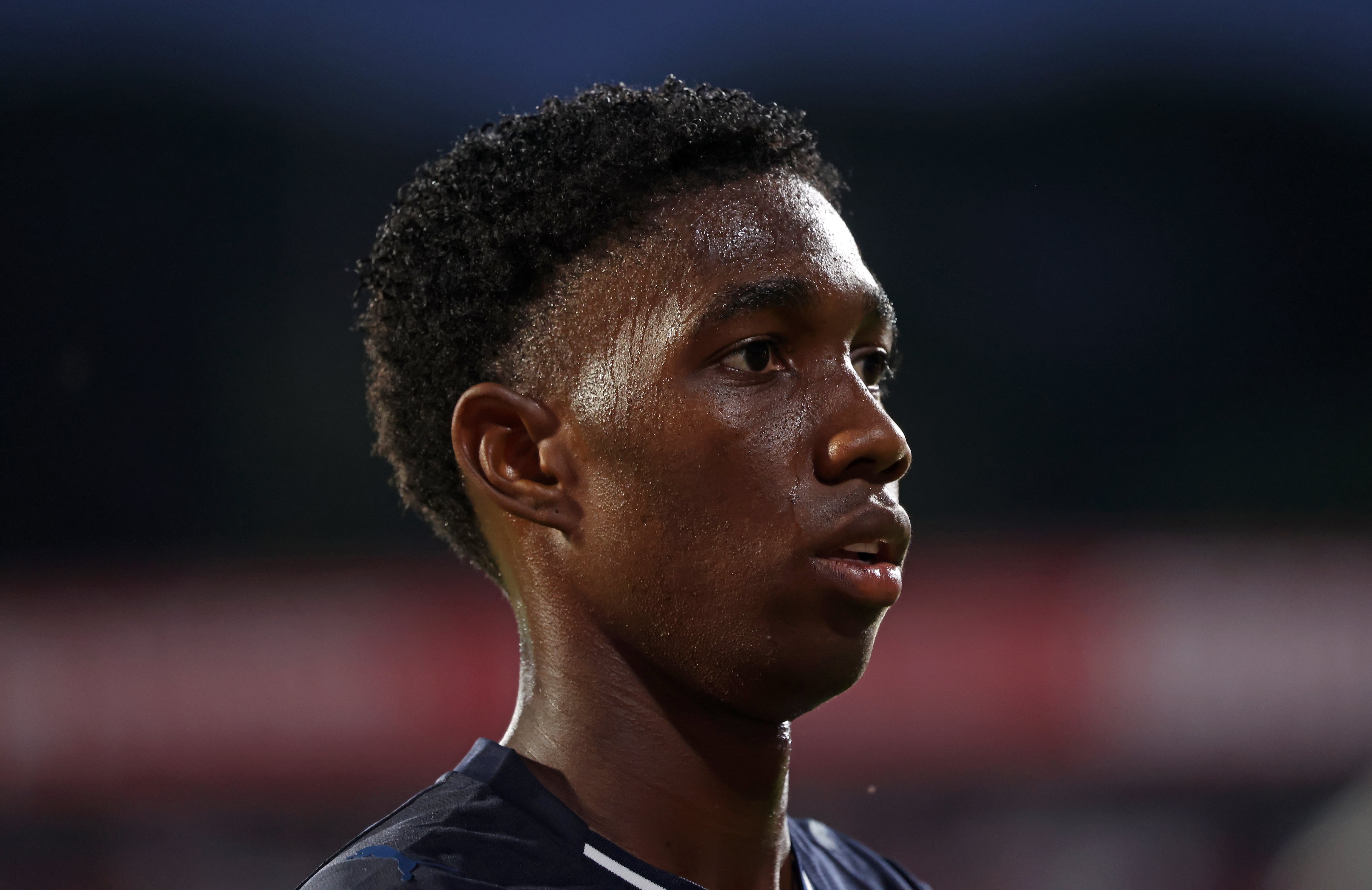Yaser Asprilla, volante colombiano de Girona que es pretendido en Francia por Lille