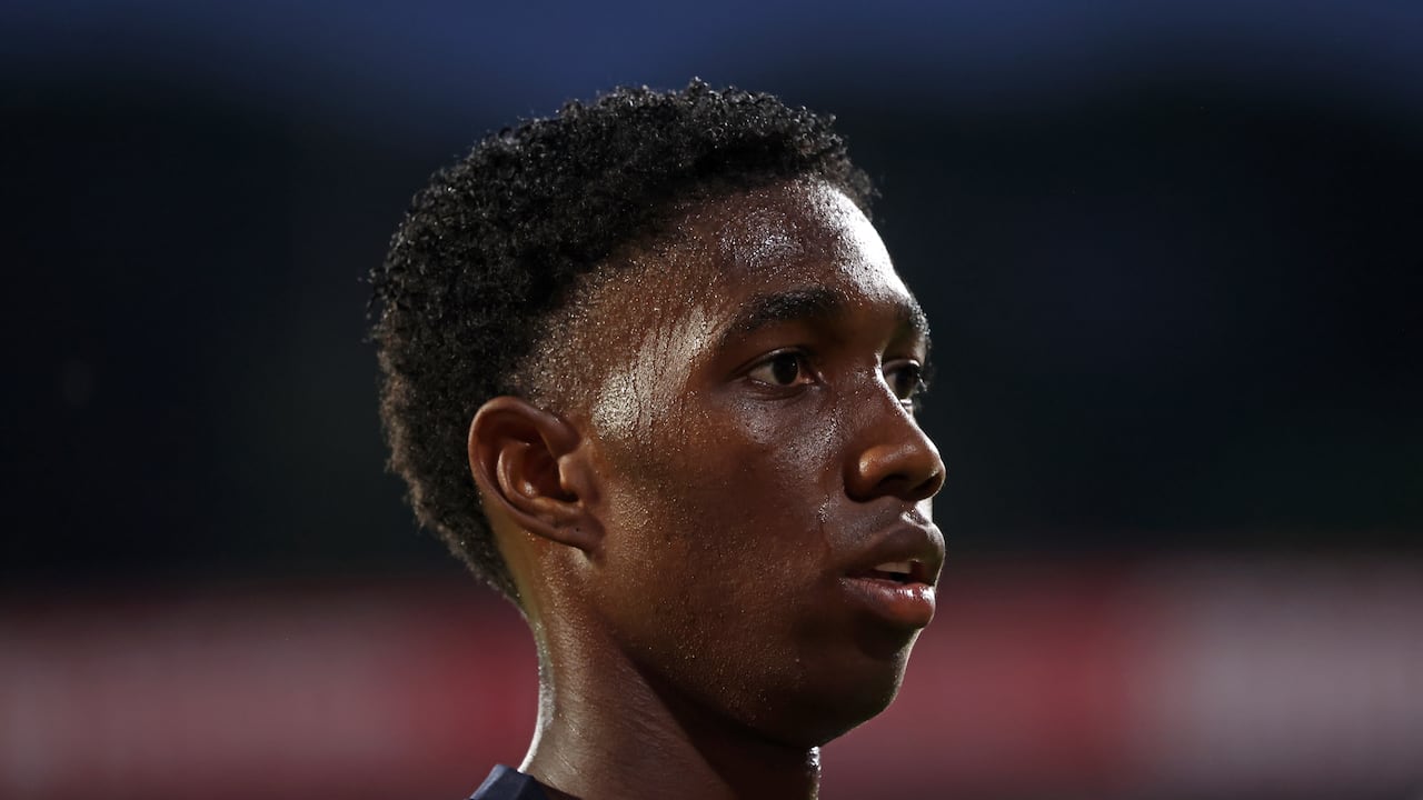 Yaser Asprilla, volante colombiano de Girona que es pretendido en Francia por Lille.