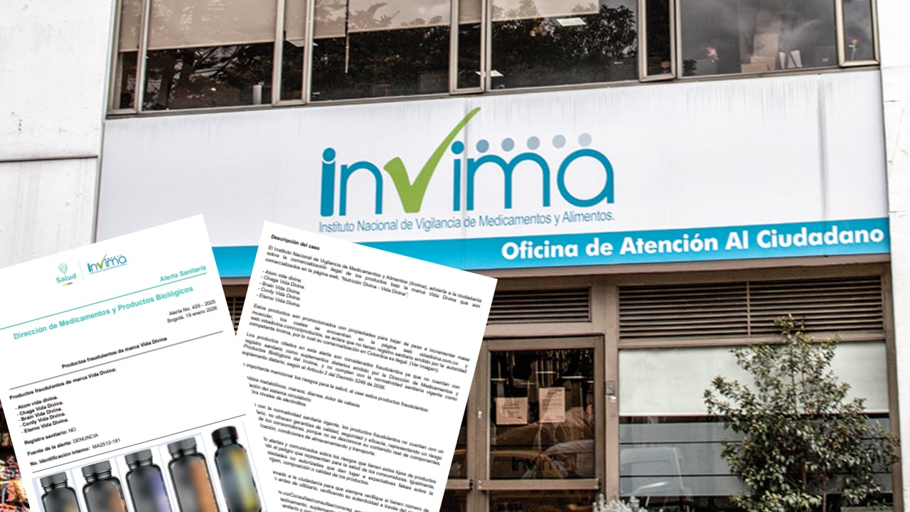 El Invima lanzó la alerta a través de un comunicado.