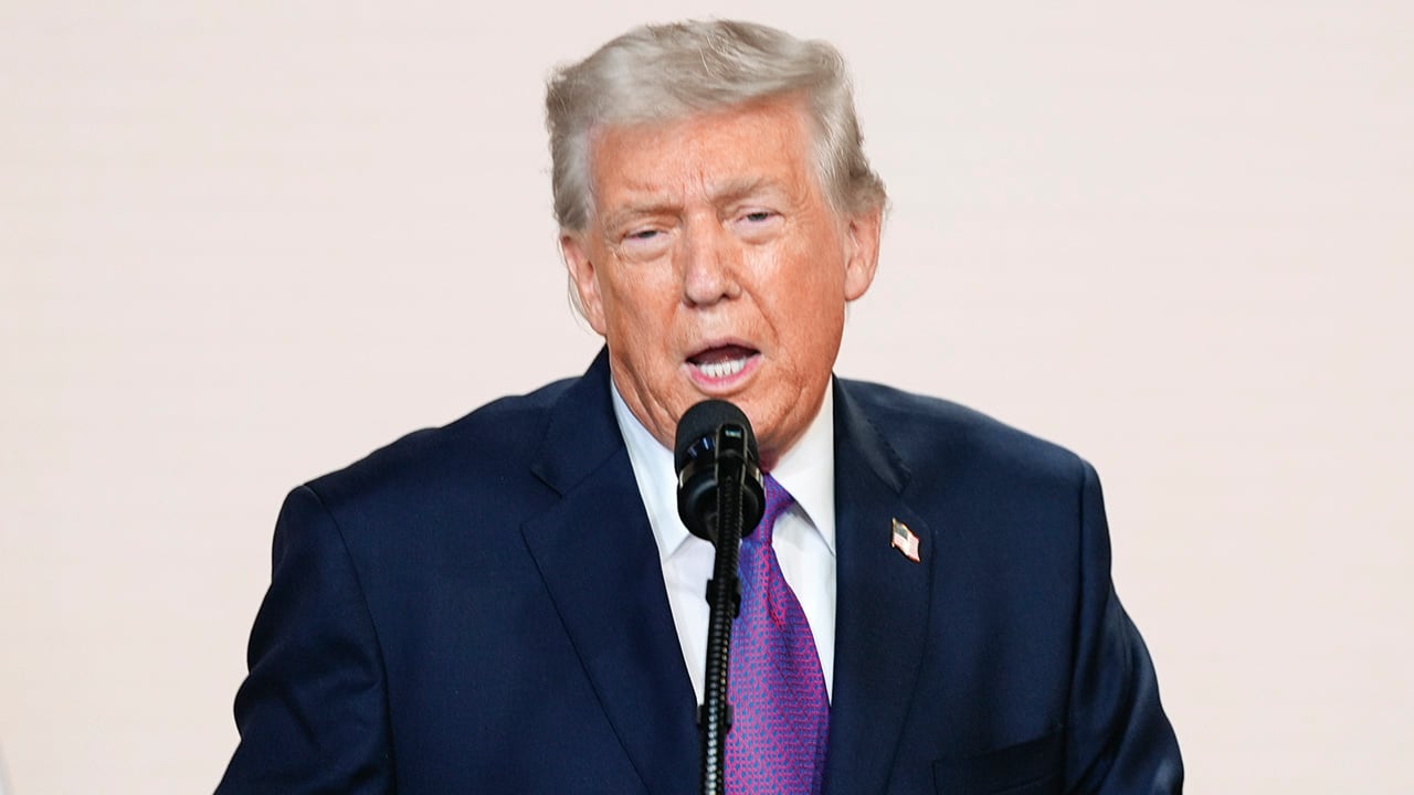 Donald Trump, presidente de los Estados Unidos.