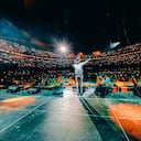 Yeison emocionado ante toda su fanaticada luego de llenar el Movistar Arena por segundo día consecutivo