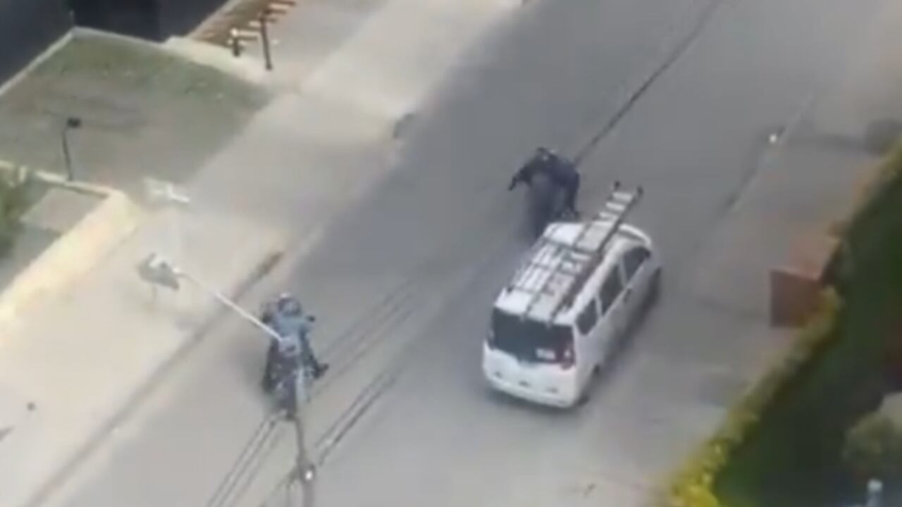 Todo quedó registrado en video.