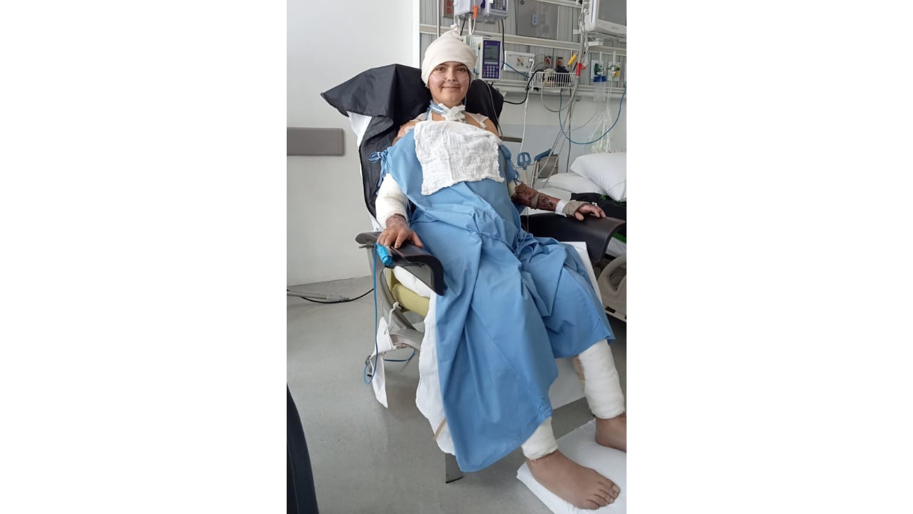 Proceso de recuperación de Laura Villamil en la Fundación Santa Fe