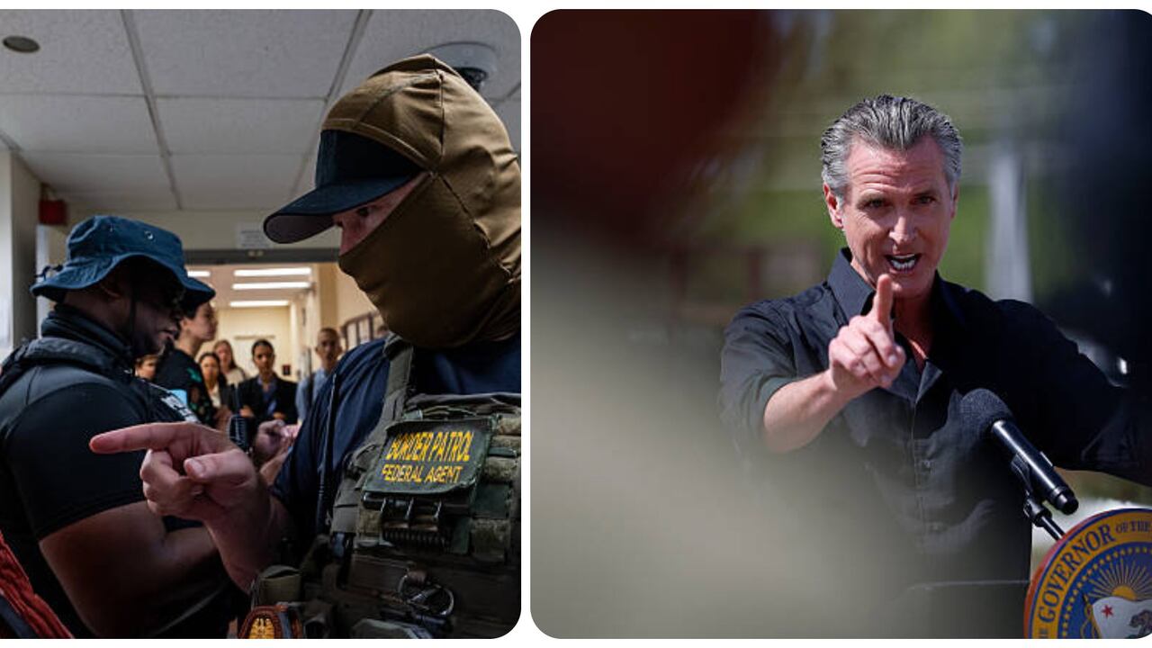 El gobernador demócrata, Gavin Newsom, ha impuesto importantes restricciones a los agentes de ICE.