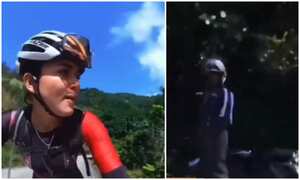 Lorena Arce, denuncia acoso mientras montaba en bicicleta