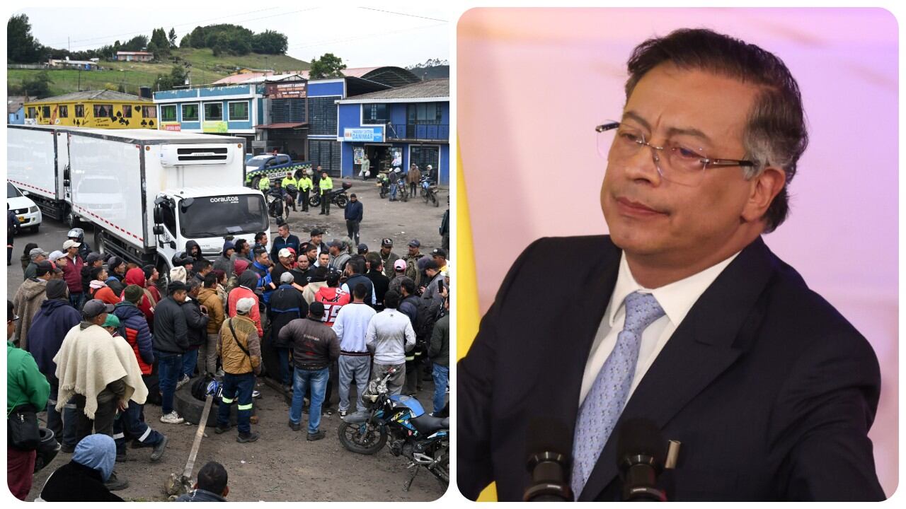 El presidente Gustavo Petro entregó noticia sobre el paro en Boyacá.