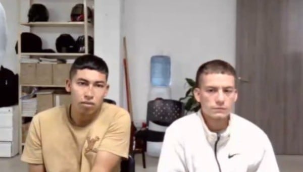 Legalizan captura de Walter Esteban Yonda Ipía y Carlos Steven Obando, presuntos responsables en el atentado en Cali.