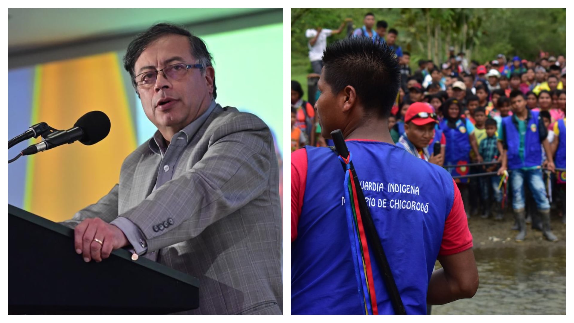 Indígenas dicen que el gobierno de Gustavo Petro no les ha cumplido.
