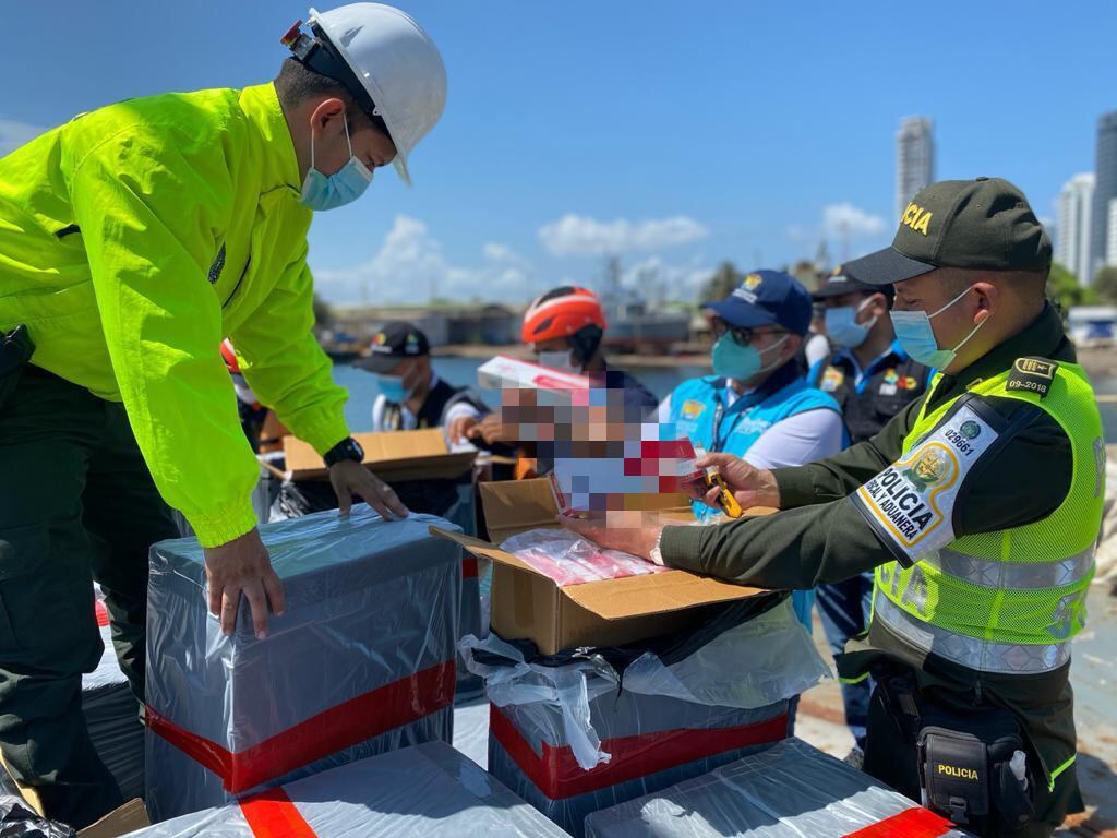 El hallazgo de los cigarrillos ilegales por parte de la Policía Fiscal y Aduanera