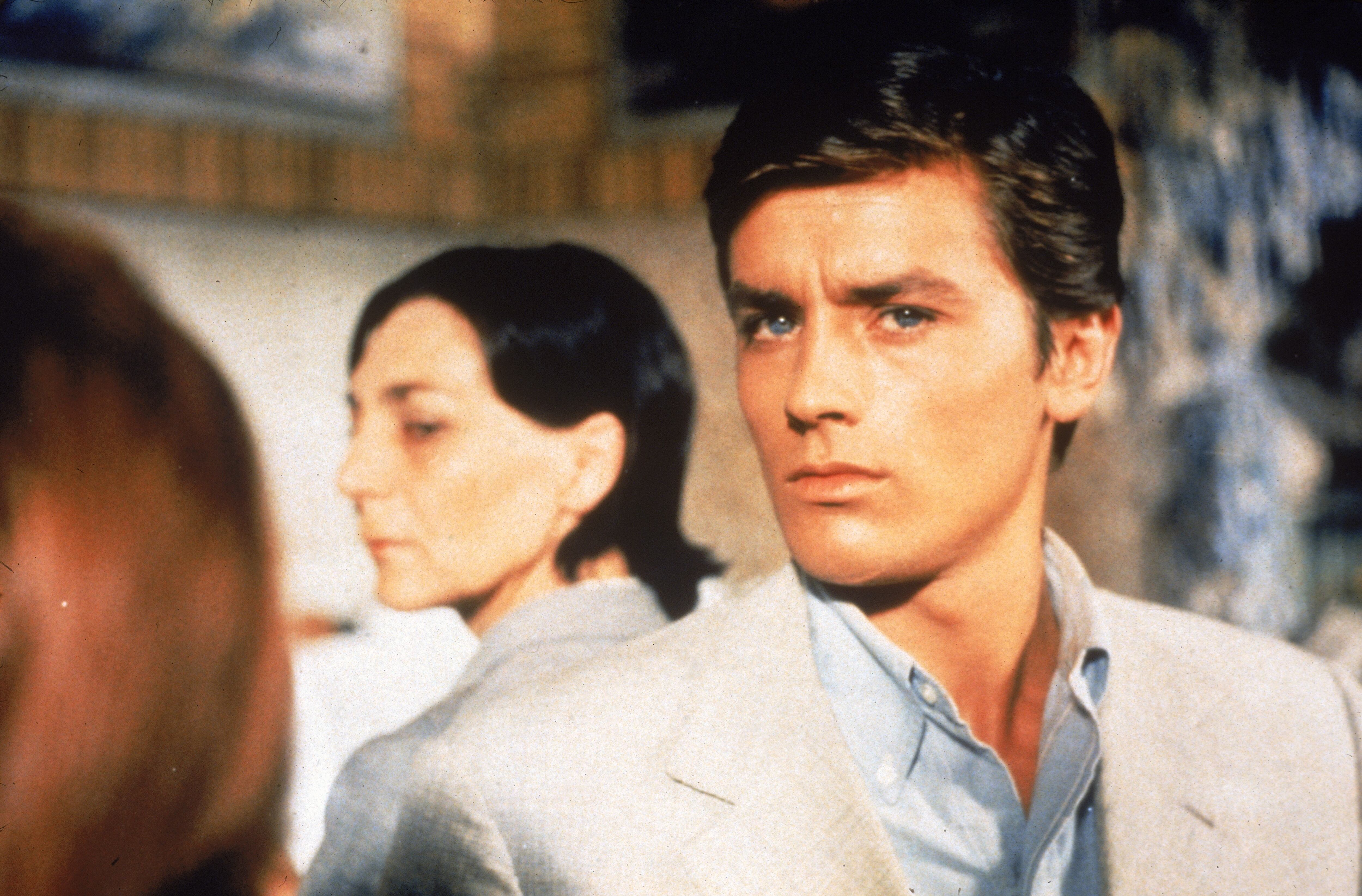 French actor Alain Delon