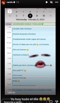 Los planes de Camilo Echeverry y Evaluna Montaner en su tercer aniversario de matrimonio.