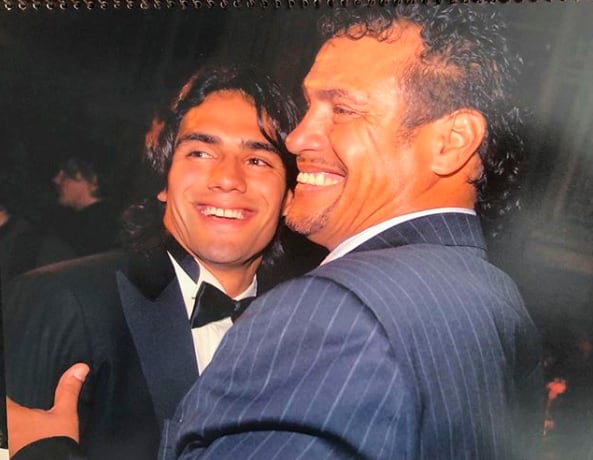 Falcao recordó lo que le dijo su papá.