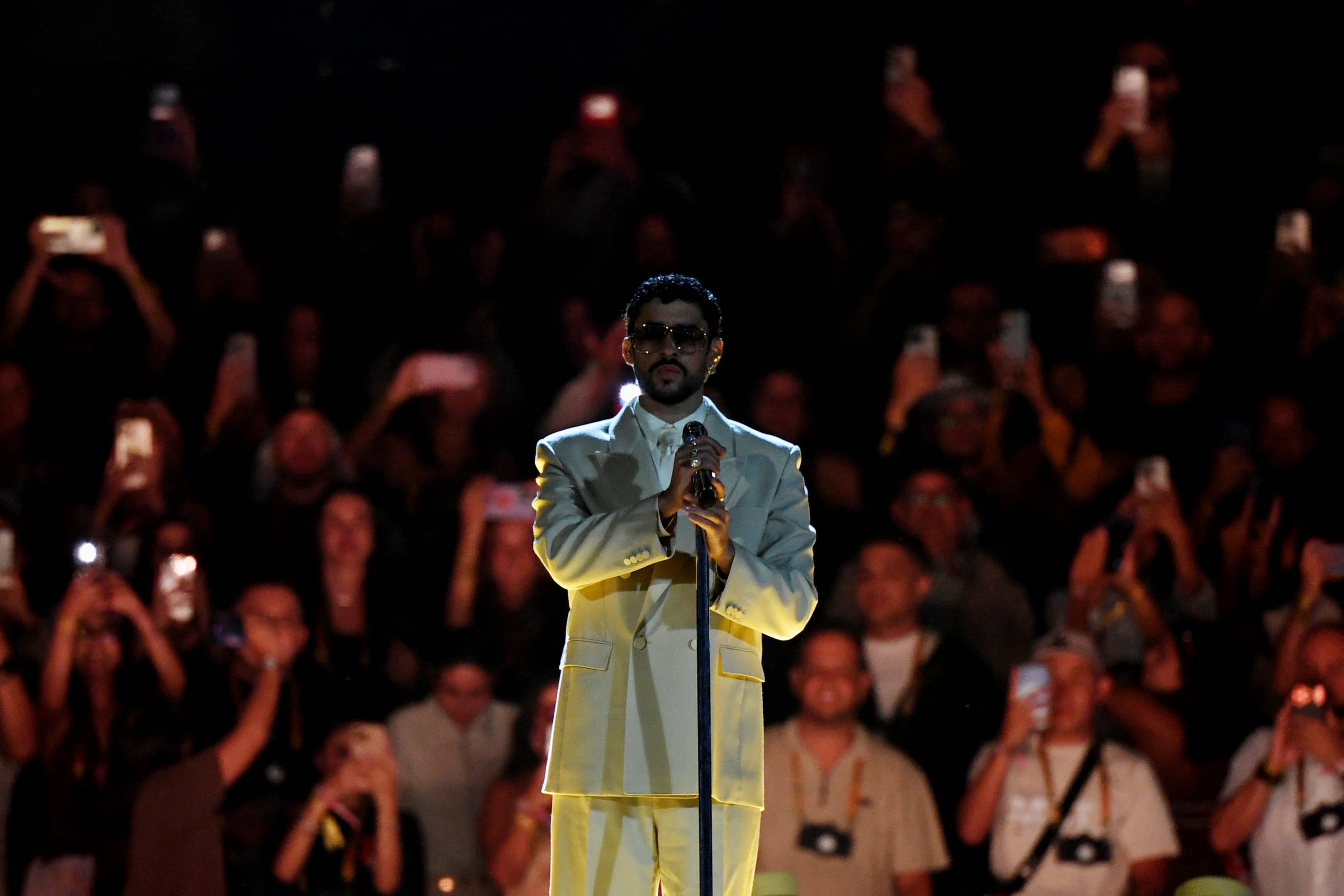 Bad Bunny deleitó a Medellín en su primer concierto durante la noche de este viernes 23 de enero del 2026.