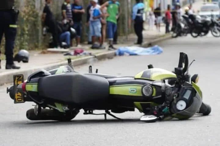 Motociclista murió al ser decapitado en un absurdo accidente en Bucaramanga.