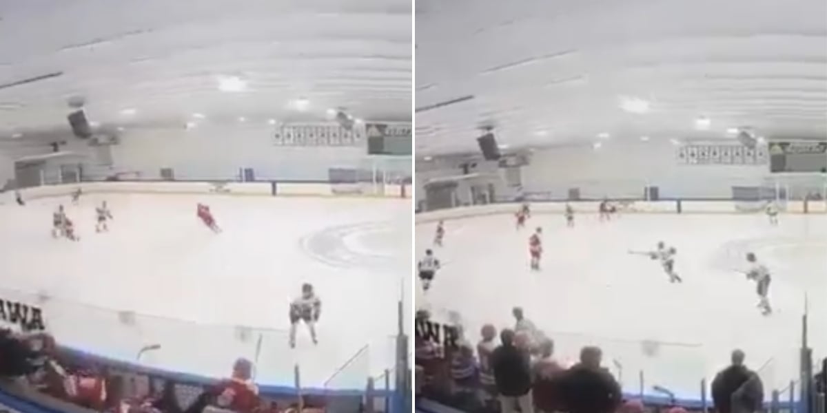 Tiroteo en partido de hockey en Rhode Island.