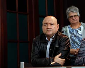 Carlos Antonio Lozada
Carta al presidente Santos
Rechazo al conflicto armado con Venezuela
Rechazo a que los EEUU utulicen nuestro suelo, nuestro mar y nuestro espacio aéreo para operaciones bélicas contra el hermano país.
Bogotá, febrero 12 de 2019
Foto León Darío Peláez/ Semana