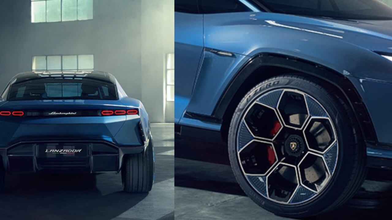 Imágenes del primer Lamborghini eléctrico.