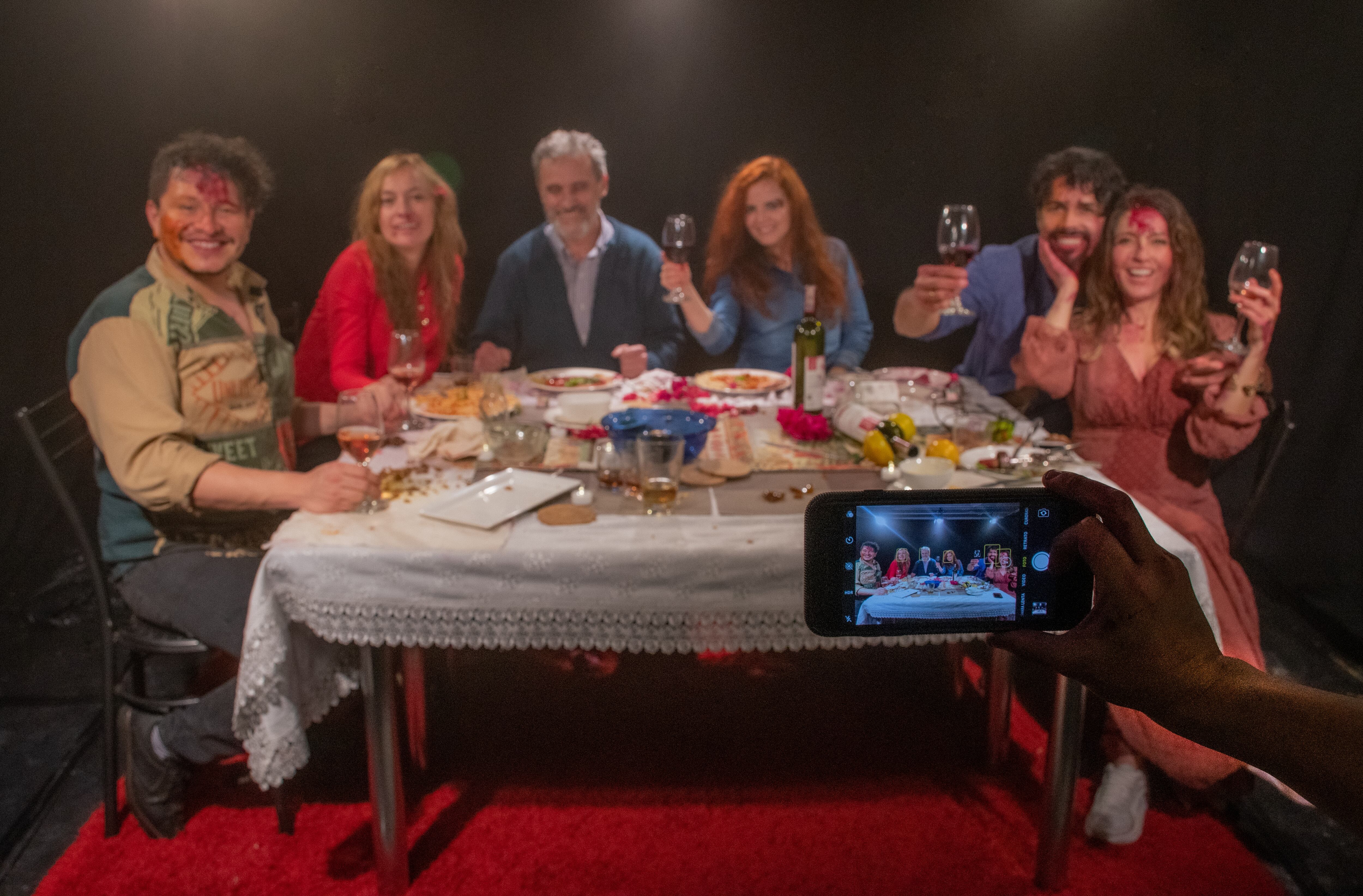 "Mía sobre ella misma". Foto: Andrés Pedraza