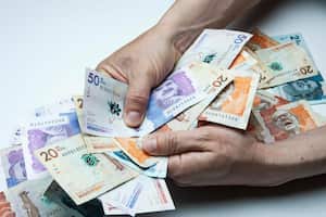 Billetes de cincuenta y veinte mil pesos
Bogotá, octubre 14 de 2020
Foto: Nathalia Garzón - Revista Dinero