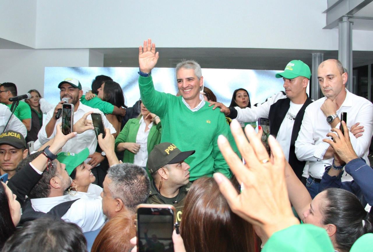Andrés Julián Rendón, gobernador electo de Antioquia.