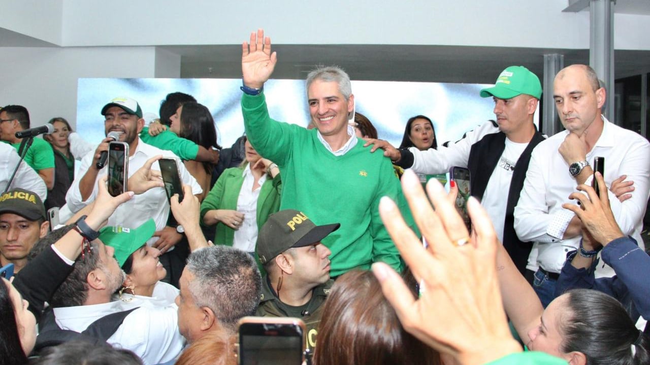 Andrés Julián Rendón, gobernador electo de Antioquia.