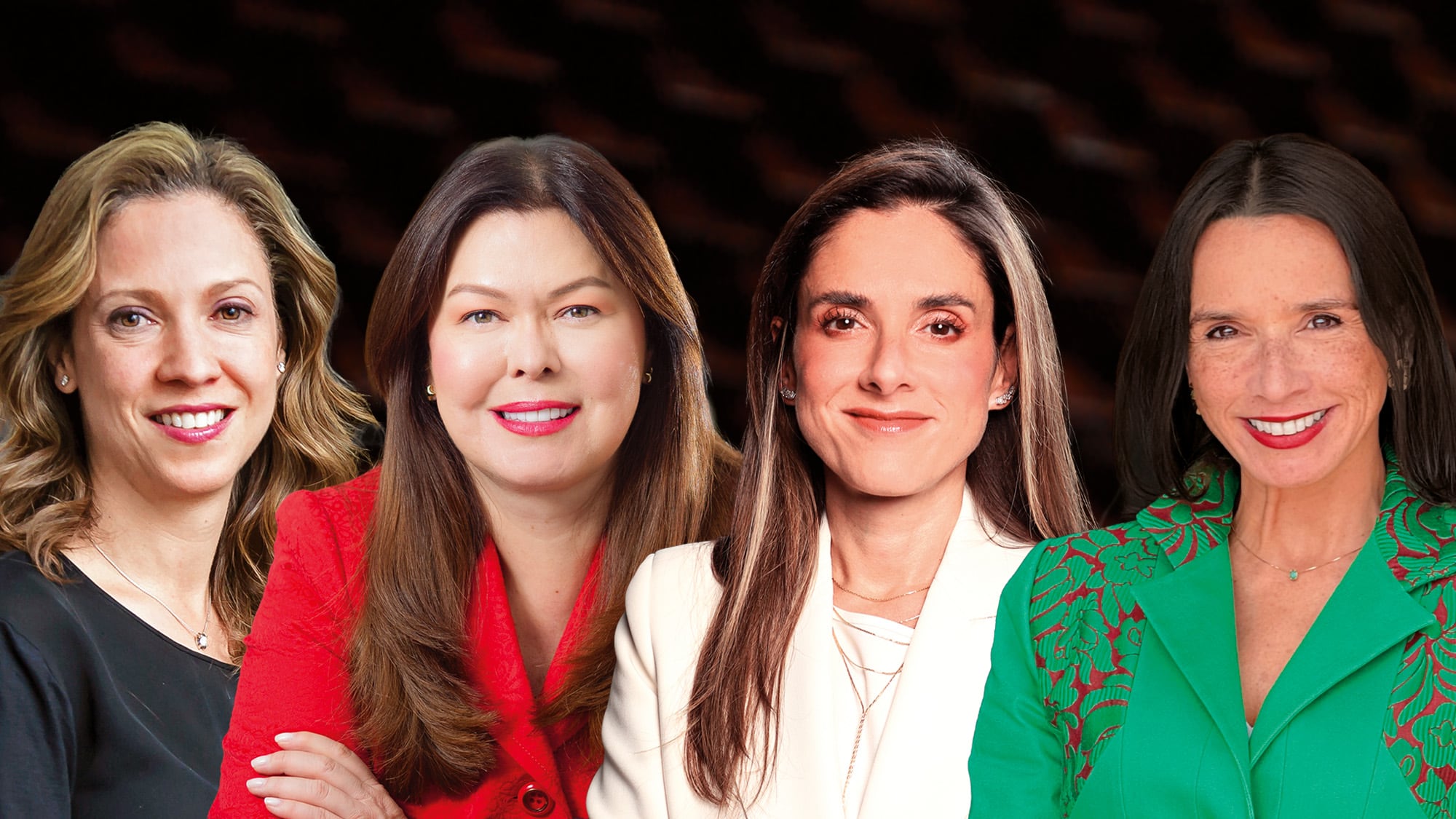 María Claudia Lacouture, Nidia Hernández, Natalia Gutiérrez, María Consuelo Araujo