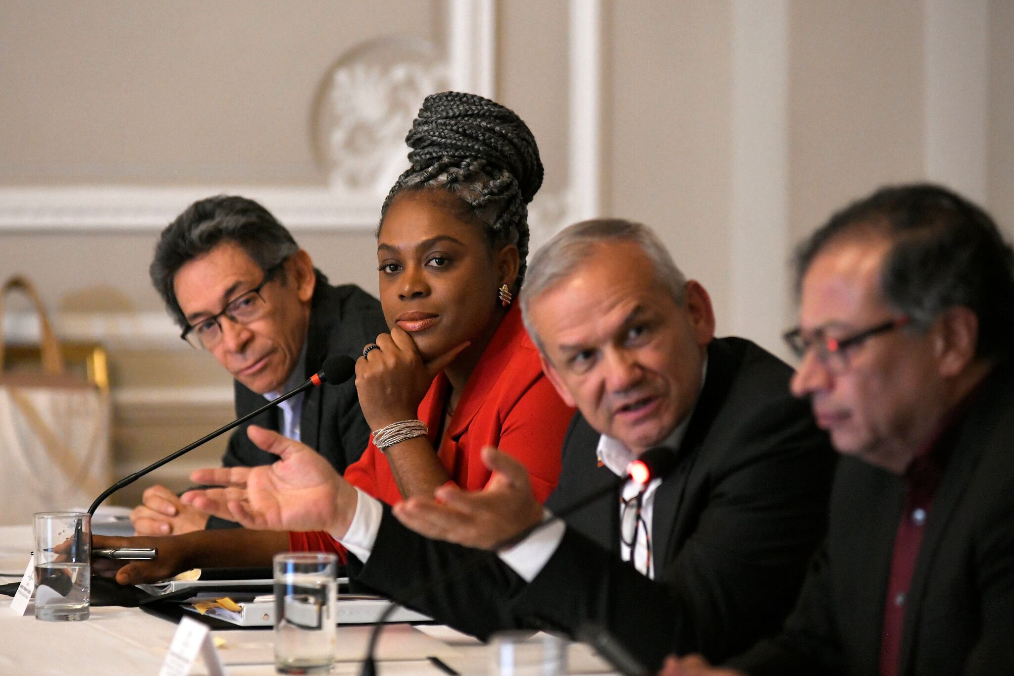 Reunión Gobierno de Gustavo Petro con Fecode del 9 de octubre de 2023.