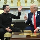 Donald Trump y Volodimir Zelenski