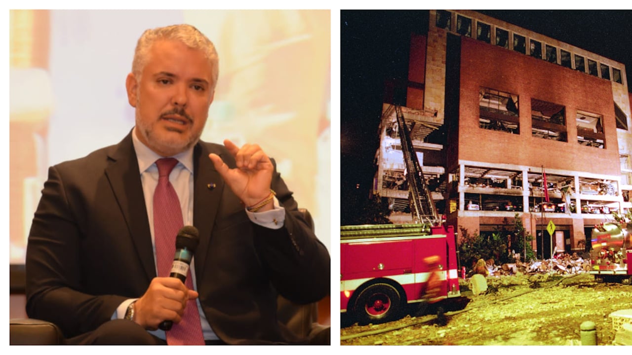 El expresidente Iván Duque se solidarizó con las víctimas de El Nogal.