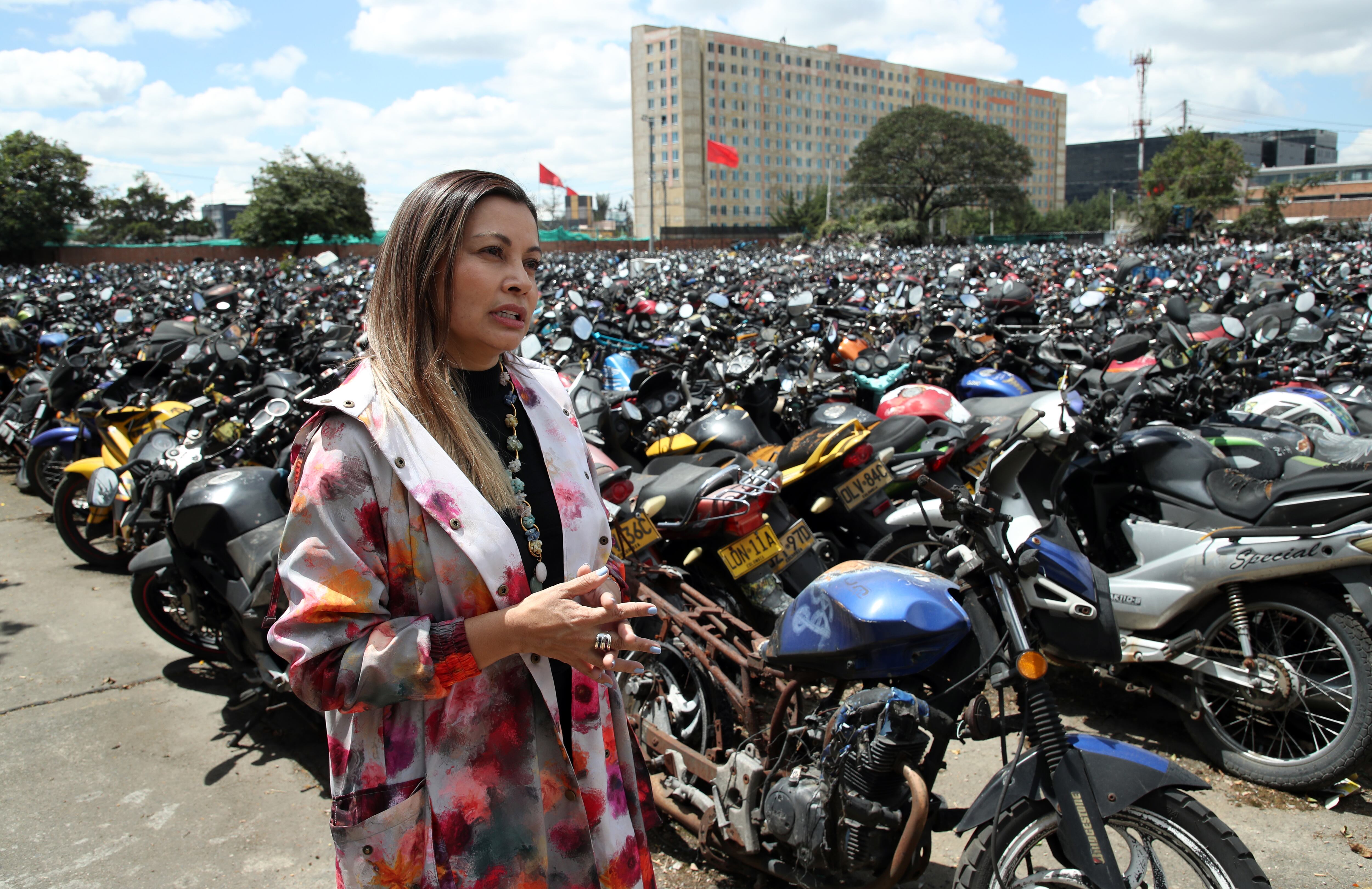 Motos patios  Bogotá