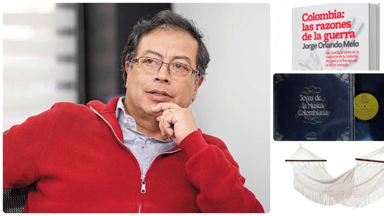 Los regalos de Gustavo Petro al Papa Francisco