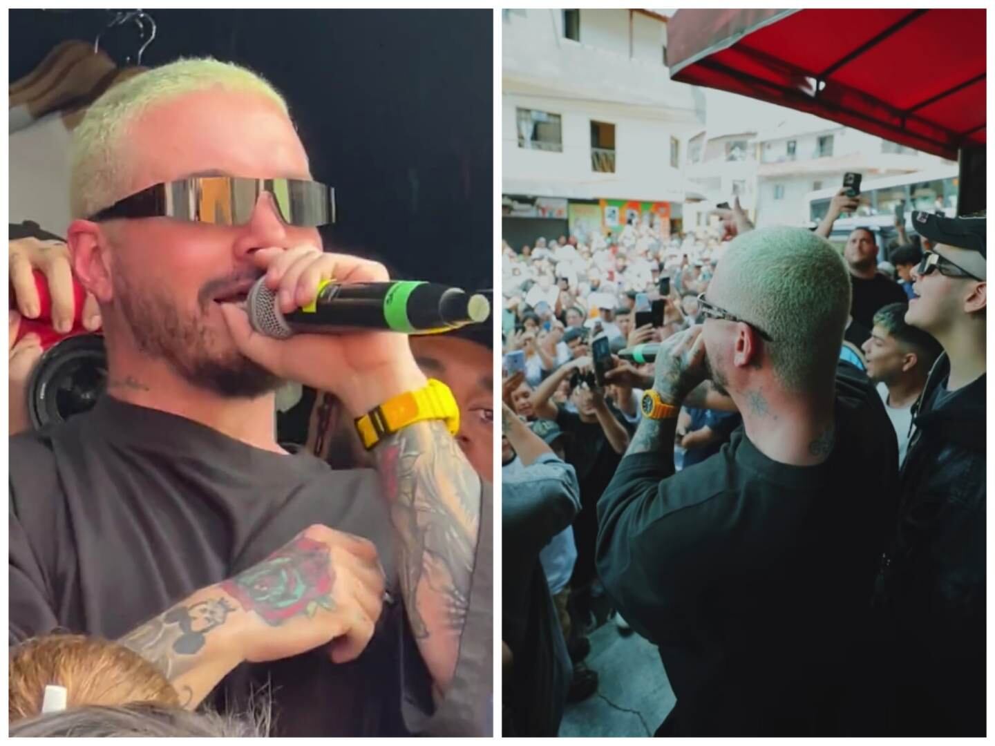 El artista sorprendió a sus fanáticos.