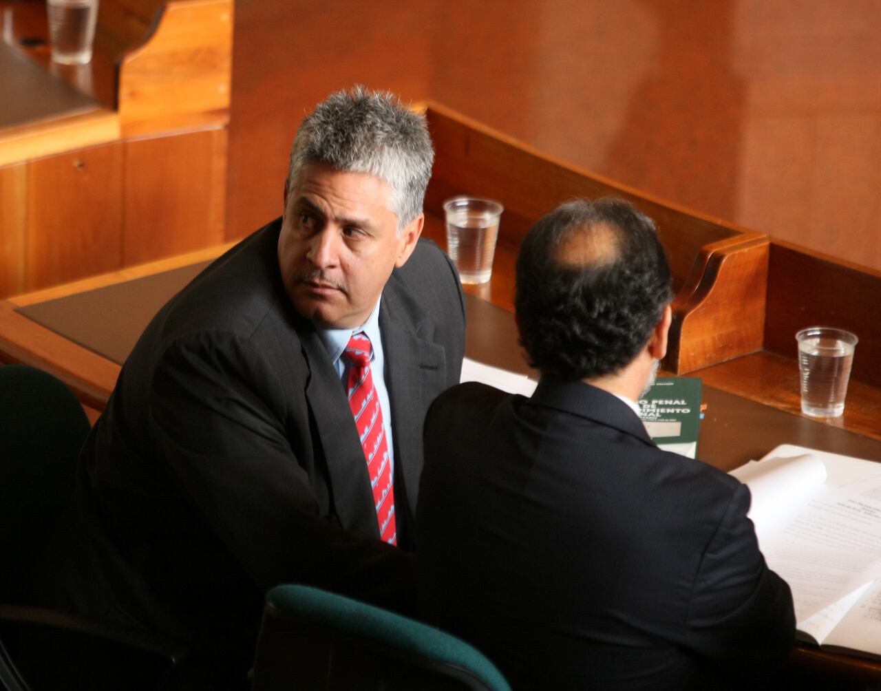 exsenador Ivan Moreno Rojas en l audiencia ante la Corte Suprema de Justicia