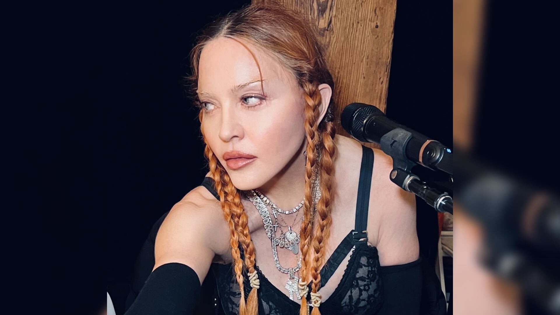 Madonna muestra su nuevo rostro. Foto: Instagram @madonna.