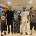 La familia colombo-palestina en Barranquilla.