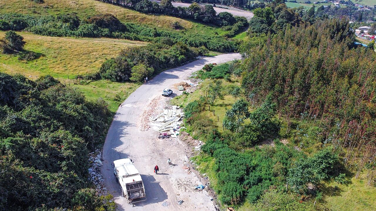 Esta es la zona donde encontraron el cuerpo del profesor.