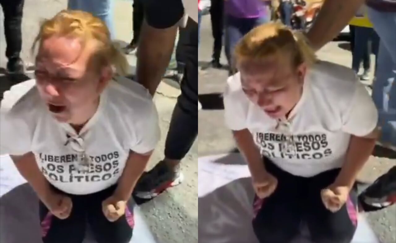 Madre ruega por la liberación de su hijo en Venezuela