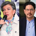 Vicky Dávila, Claudia López e Iván Cepeda.
