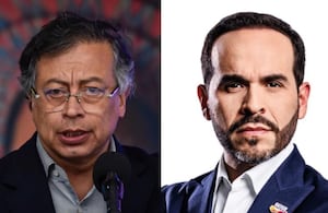 Gustavo Petro y Abelardo De La Espriella.