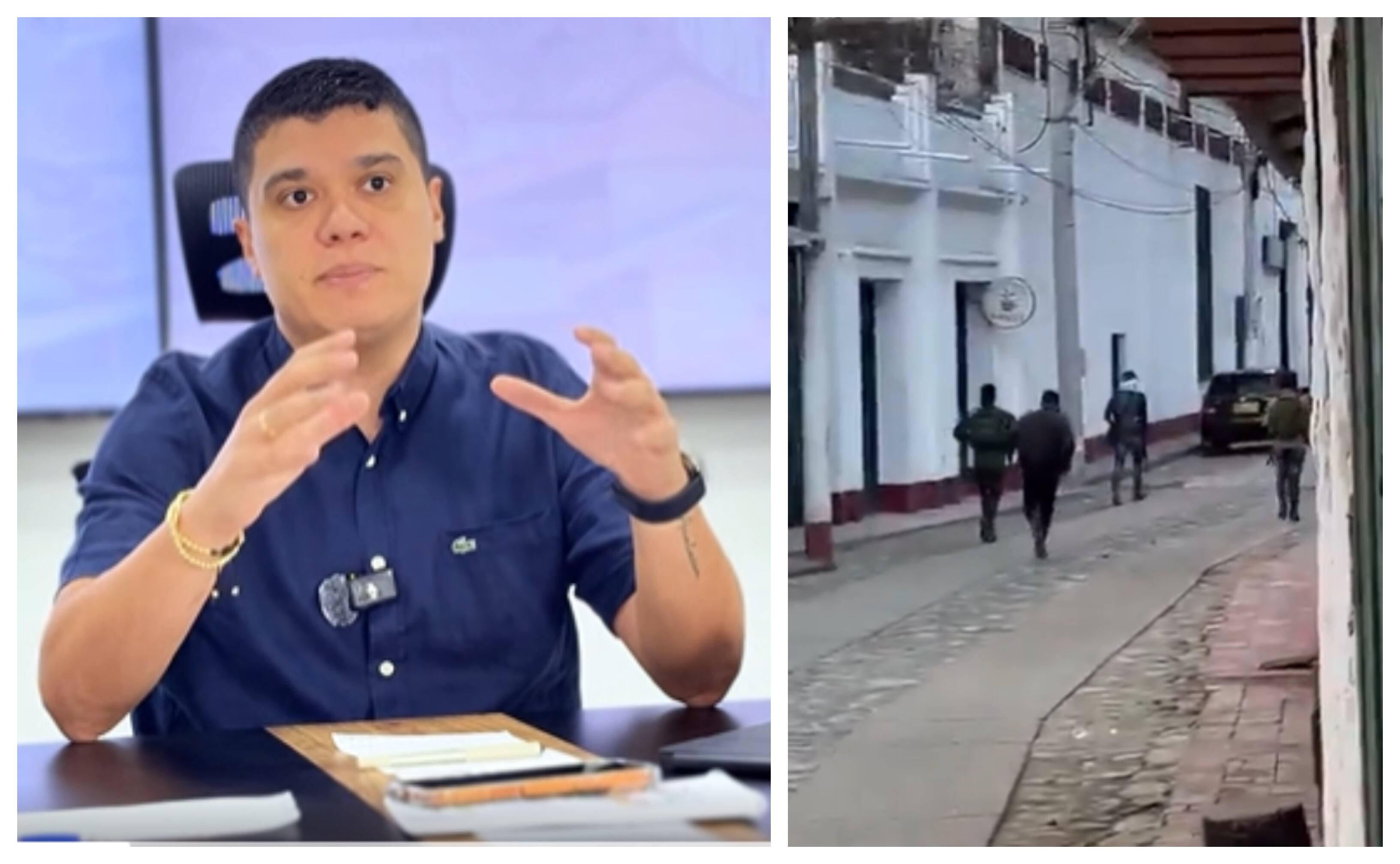 José Reinel Contreras Yaruro, alcalde de El Carmen, Norte de Santander, decretó toque de queda, ley seca y otras medidas para proteger a la población ante continúos ataques del ELN.