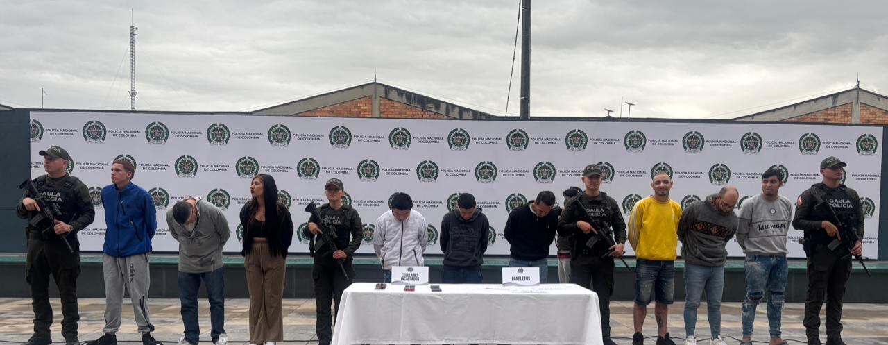 Entre losa capturados hay miembros de 'Los Satanás'.