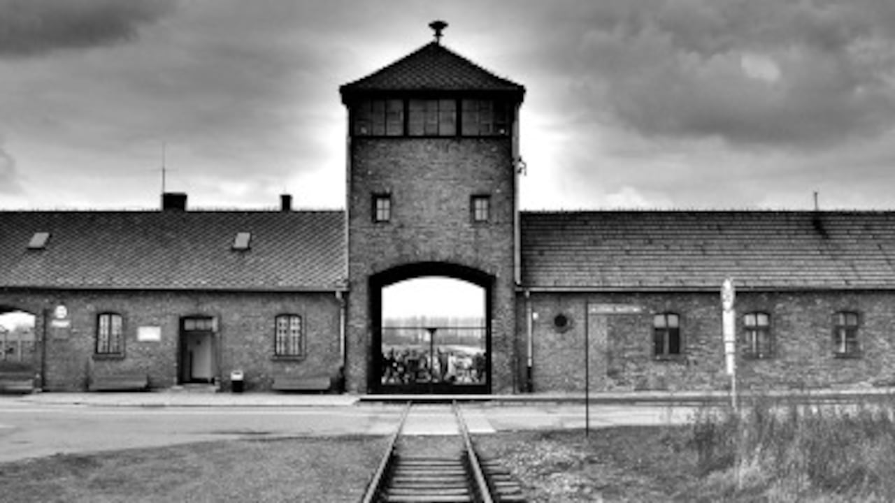 El campo de concentración de Auschwitz en Polonia