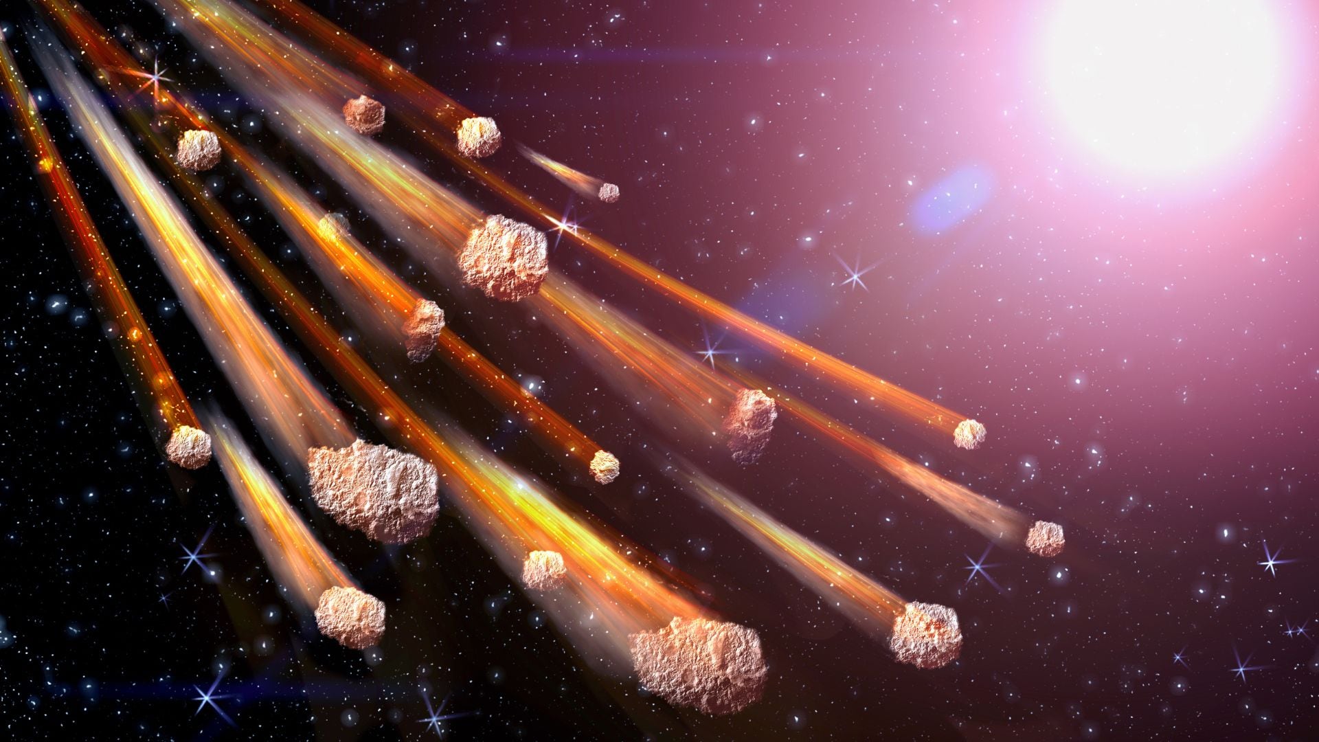 El nombre de cada lluvia proviene de la constelación de su radiante.